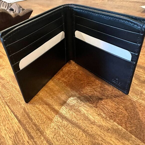 Gucci New Men's Bifold Wallet - Picture 3 of 8